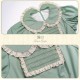 Mademoiselle Pearl Green Grape Tops, Aprons, Blouse, Tulle Jacket, Skirt, JSKs and Ops(Reservation/Full Payment Without Shipping)
